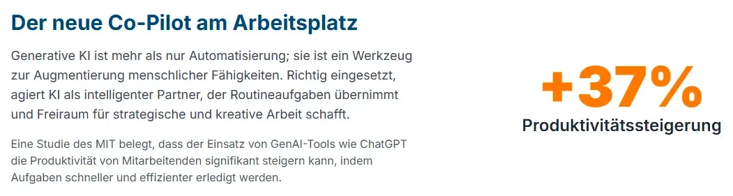 Der neue Co-Pilot am Arbeitsplatz