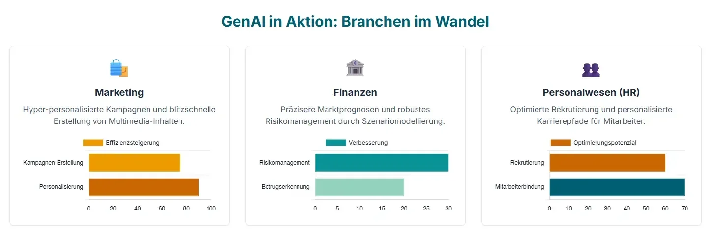 Gen Ai In Aktion Branchen Im Wandel